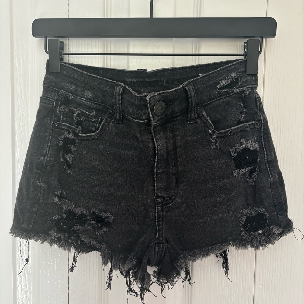American Eagle Outfitters Black Shorts